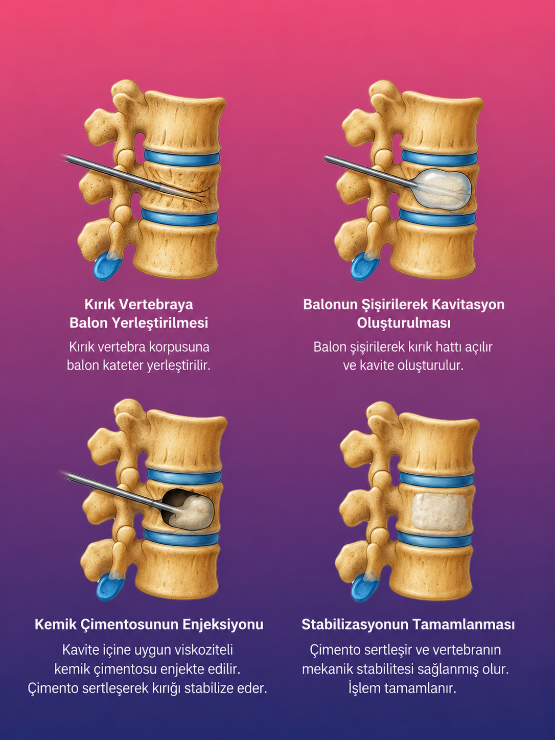 Vertebroplasti / Kifoplasti Tedavisi